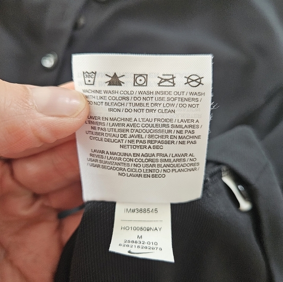 Black Nike golf polo dri  fit size M - Picture 6 of 6